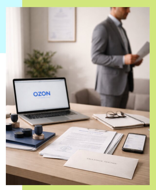 Отказное письмо для Ozon в Бирске от 3638 р. | Сертэкс
