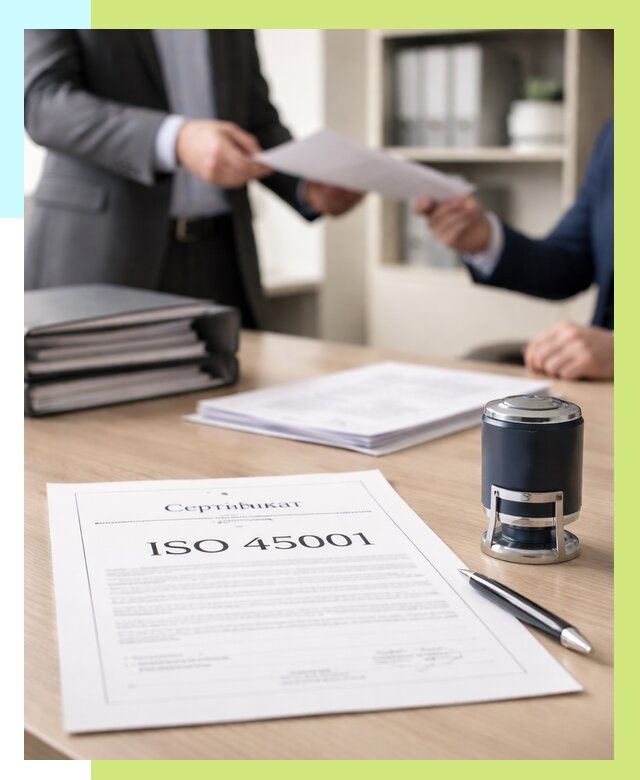 Сертификат ISO 45001 в Бирске под ключ от 46773 р. | Сертэкс